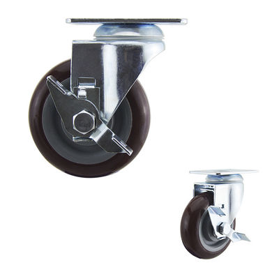 OEM 232lbs Locking Medium Duty Casters For Transport Trolley