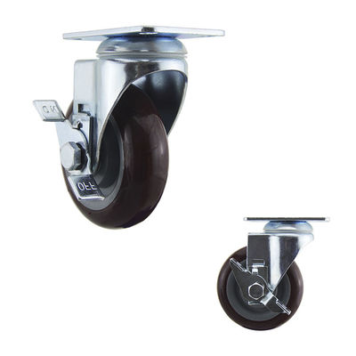 OEM 232lbs Locking Medium Duty Casters For Transport Trolley