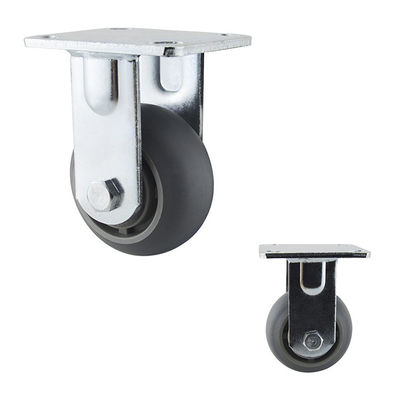 Rigid 440LBS 4 Inch Rubber Swivel Caster Wheels Silent Floor Protecting