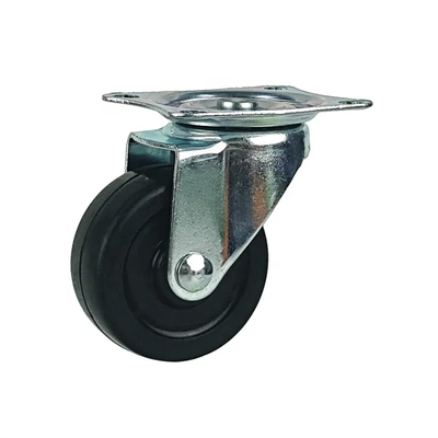 Swivel TPR Light Duty Casters Grey Wheel 2-4 Inch Diameter