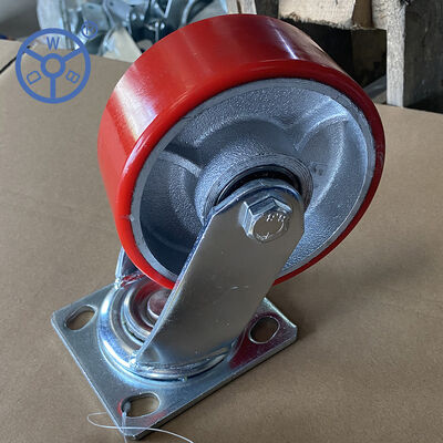 Roulettes pour charges légères de 250-380KG, roues de 65mm, roues industrielles robustes et durables pour équipements et chariots