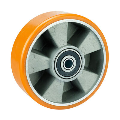 350 kg Capacité roulettes en nylon 65 mm roue à noyau solide roulettes à roulettes industrielles durables pour le mouvement de machines et d'équipements