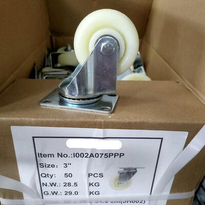 Blue rubber casters wheels featuring steel housing material perfect for warehouse and equipment needing durable caster wheels