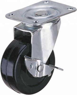 4kg 5kg Poids Unitaire Roulettes en Caoutchouc Roue en Caoutchouc Acier Matériau Convient Applications Industrielles Robustes Intérieures Extérieures