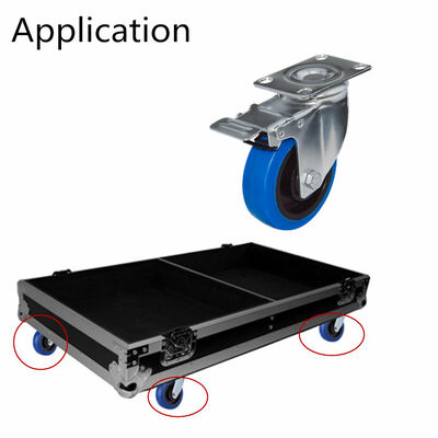 Roue de roulement en caoutchouc industriel personnalisable de 3 à 8 pouces Adapté aux équipements lourds et aux applications industrielles Durable