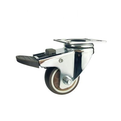 Roulettes en nylon type roulement à billes capacité 20-45KG matériau de roue PA adapté à la mobilité des équipements industriels