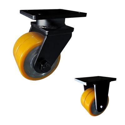 3000kg Loading 10" Super Heavy Duty Casters With Dual Wheel