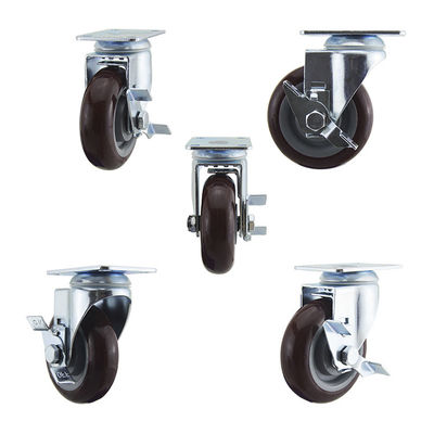 OEM 232lbs Locking Medium Duty Casters For Transport Trolley