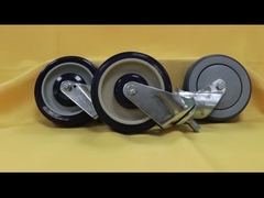 Chargement de 176 lb, roues de chariot de 4 pouces, roues de remplacement de panier TPR